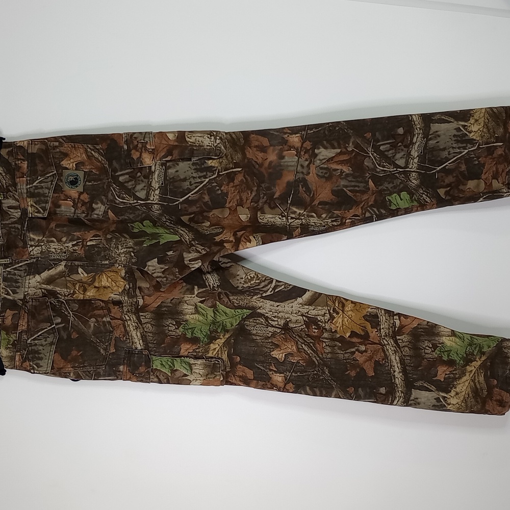 Men's Berne Camouflage Hunting Cargo Pants Waist 38 - Picture 4 of 16